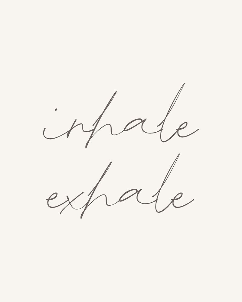 Inhale Exhale art print by Beth Cai for $57.95 CAD