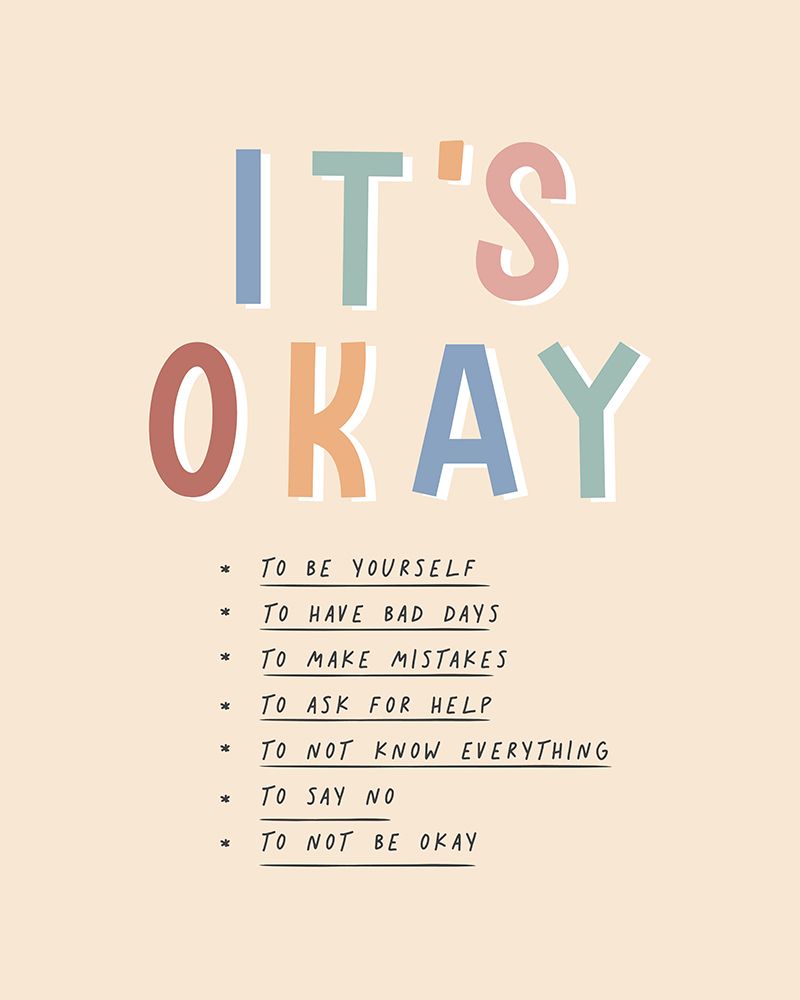 Its Okay art print by Beth Cai for $57.95 CAD