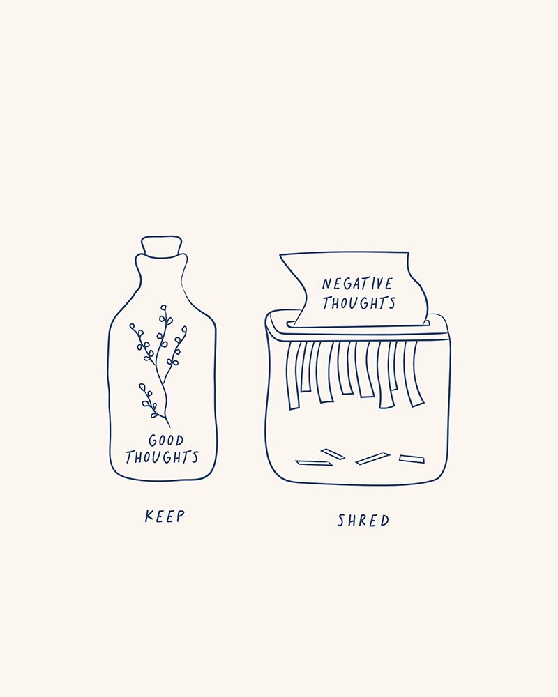 Keepgoodshrednegative art print by Beth Cai for $57.95 CAD