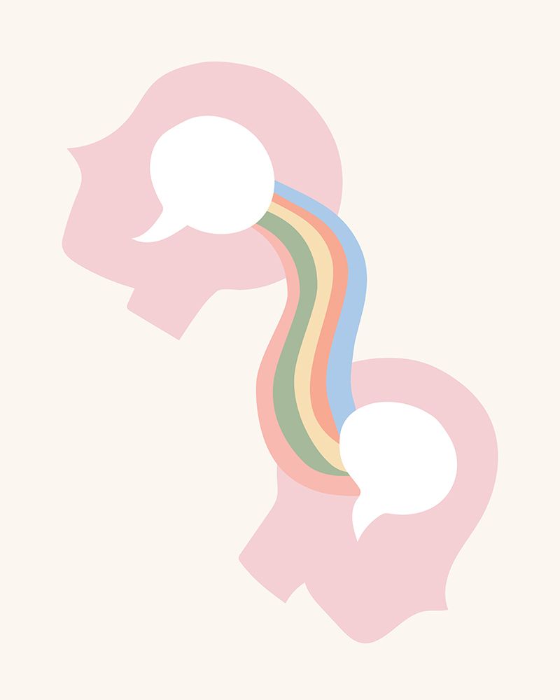 Mind Rainbow art print by Beth Cai for $57.95 CAD