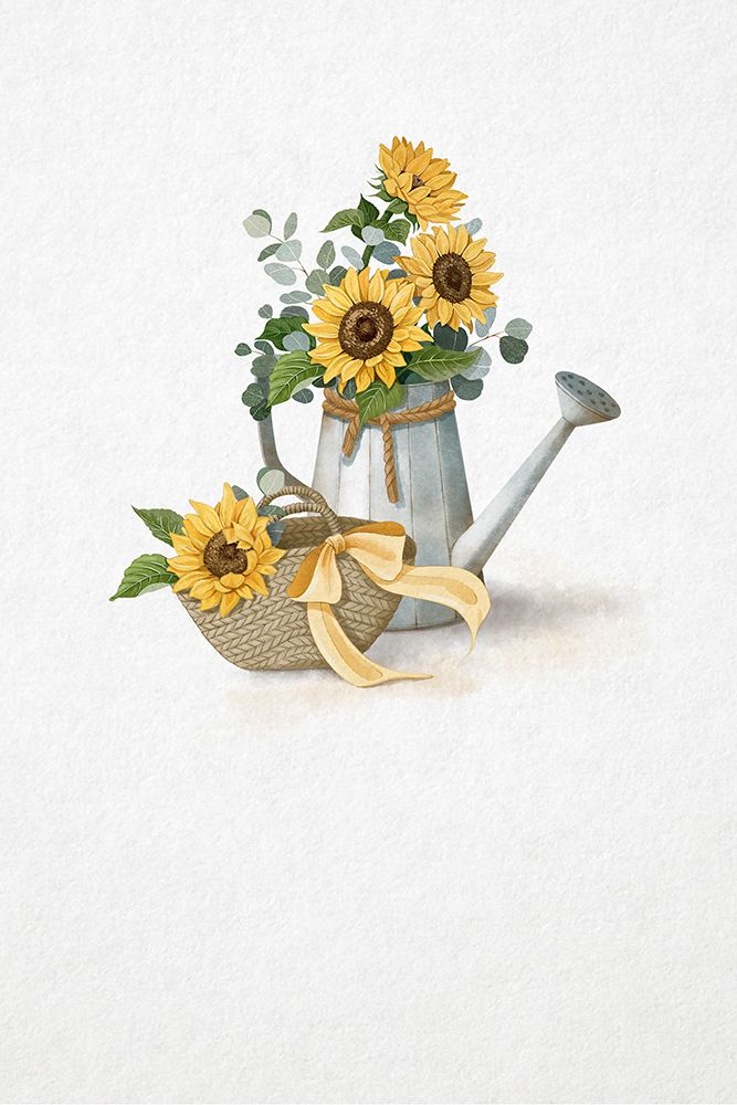 Colorful Sunflower 2 art print by Xuan Thai for $57.95 CAD