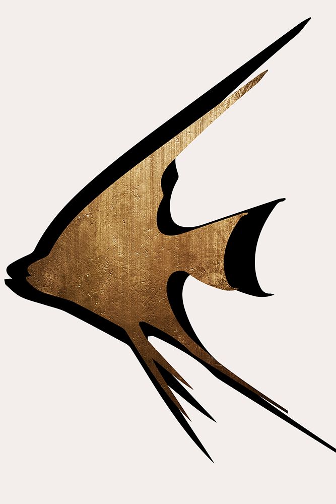 Gold Fish art print by Kubistika for $57.95 CAD