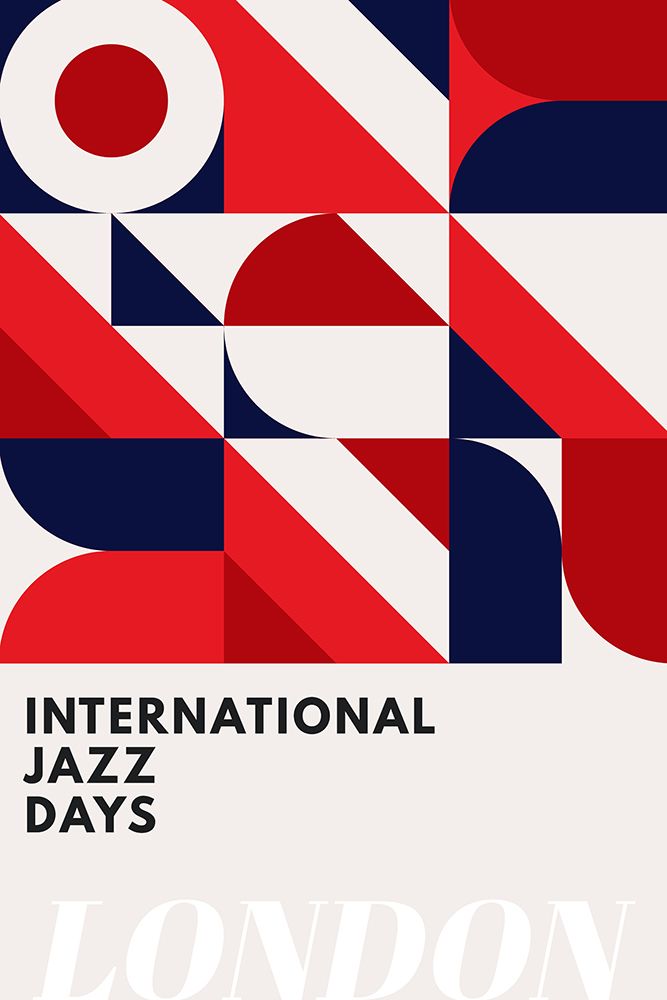 Jazz Days London art print by Kubistika for $57.95 CAD