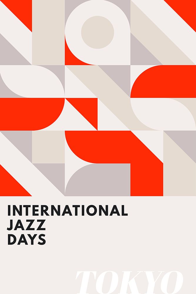 Jazz Days Tokyo art print by Kubistika for $57.95 CAD