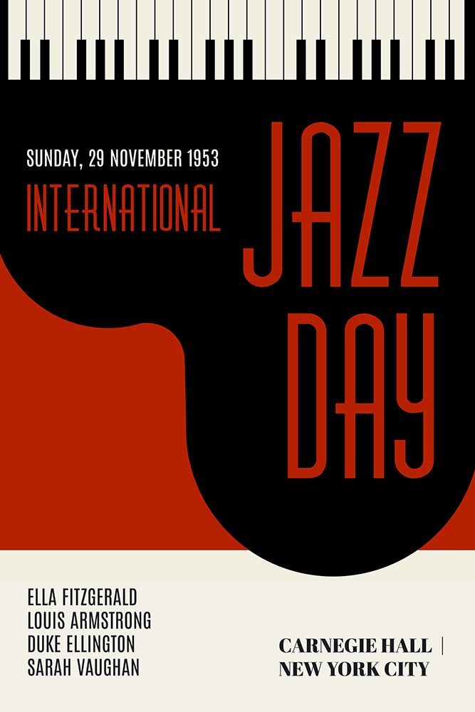 Jazzy Days   Dark Red art print by Kubistika for $57.95 CAD