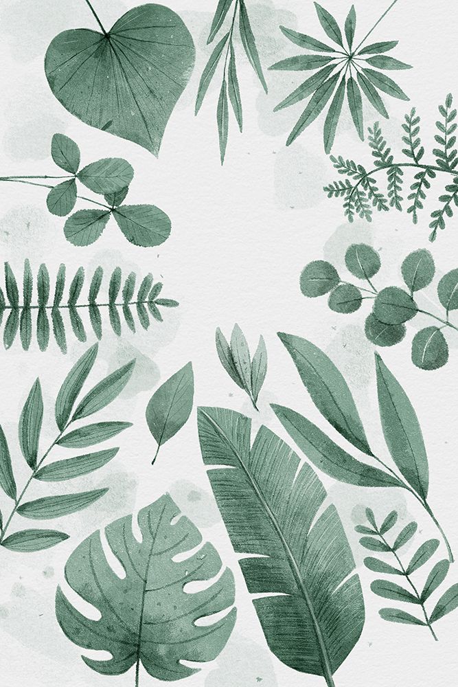 Greenery Leaves 2 art print by Xuan Thai for $57.95 CAD