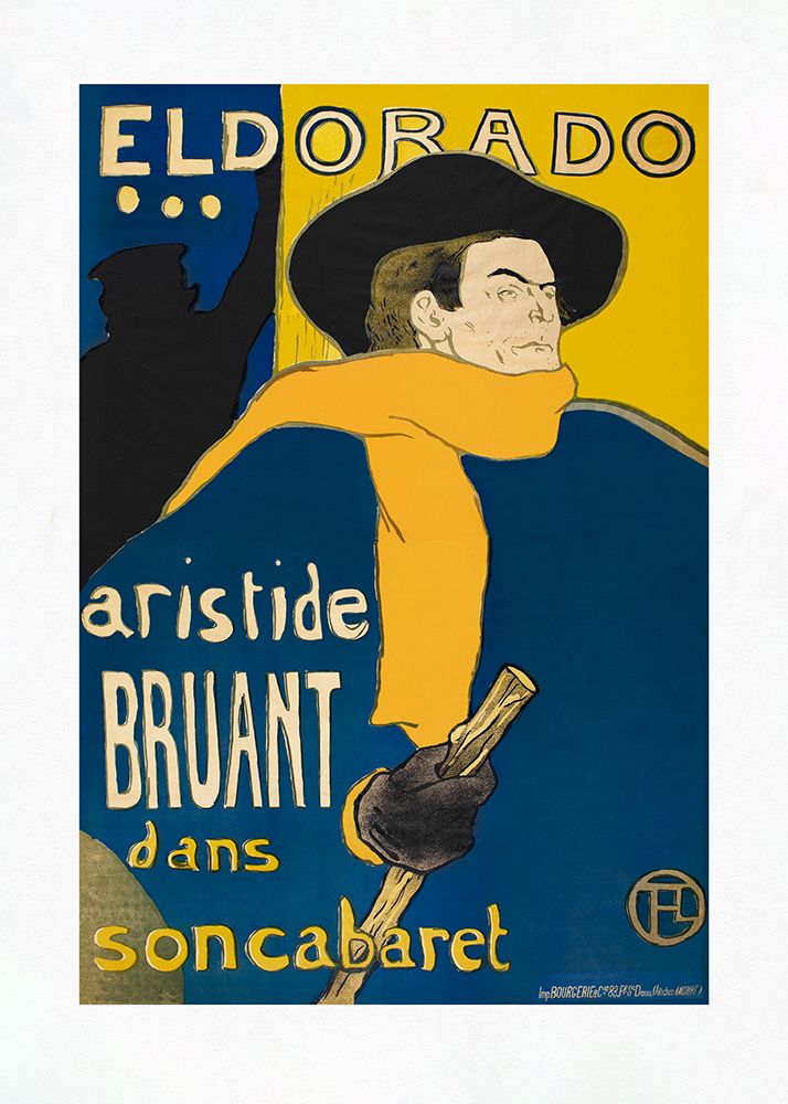 Les Ambassadeurs   Aristide Bruant (1892 art print by Pictufy for $57.95 CAD
