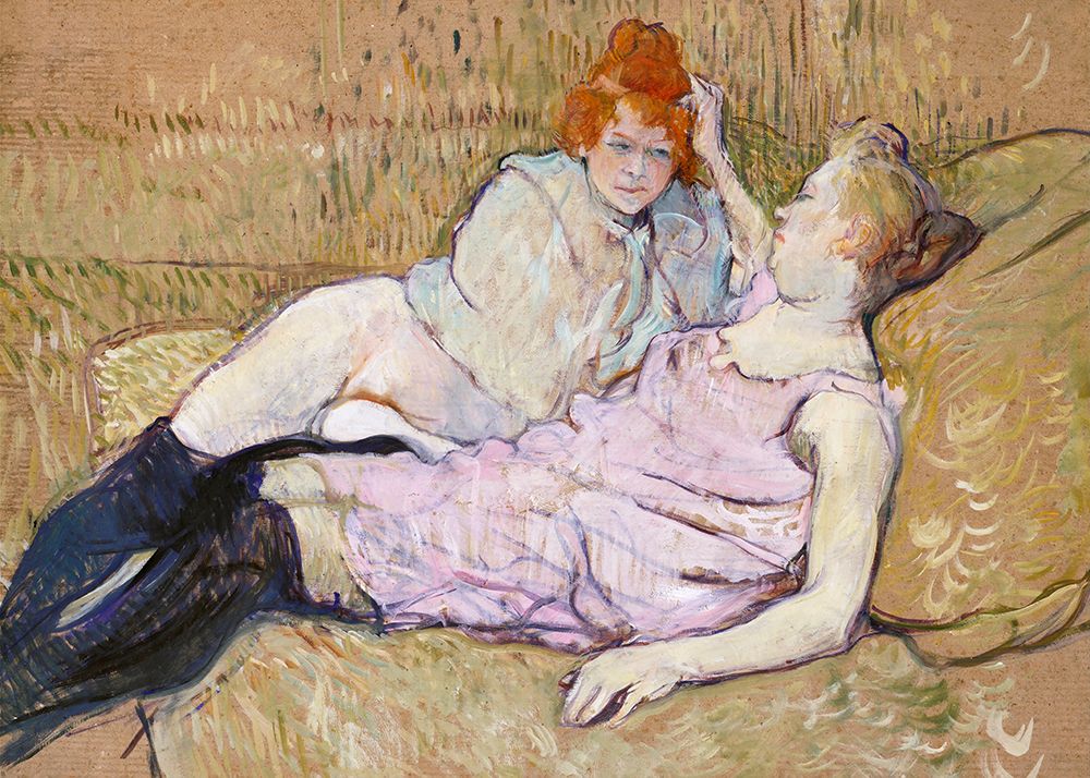 The Sofa (ca.1894–1896 art print by Pictufy for $57.95 CAD