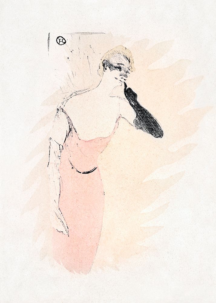 Yvette Guilbert In columbine a Pierrot (1894) art print by Pictufy for $57.95 CAD