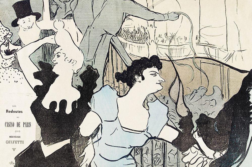 Les Reodutes Du Casino De Paris(1892) art print by Pictufy for $57.95 CAD