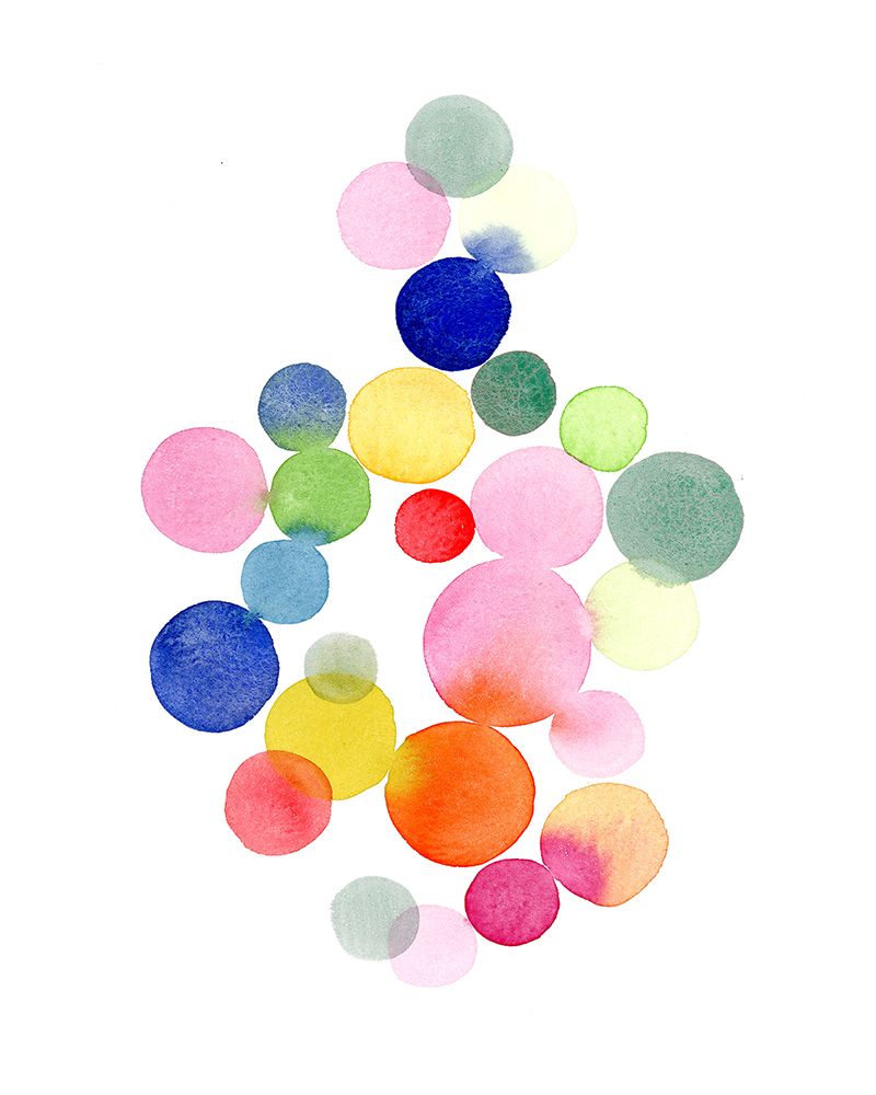 Bubbles art print by Louise van Terheijden for $57.95 CAD