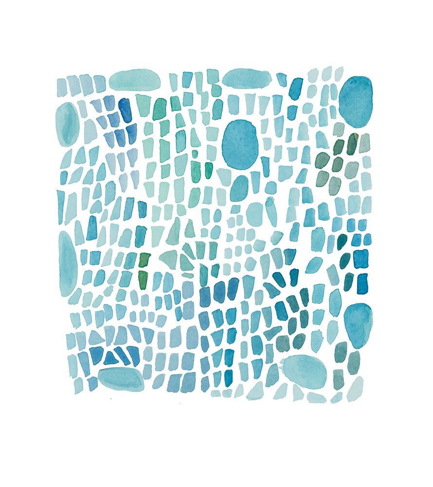 Seaglass art print by Louise van Terheijden for $57.95 CAD