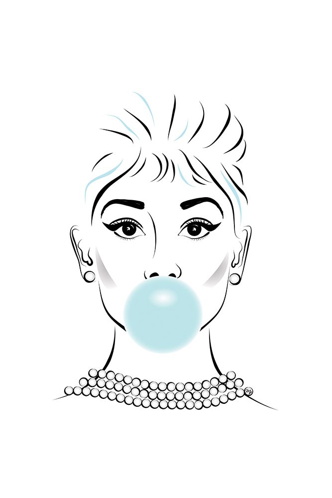 Audrey art print by Martina for $57.95 CAD