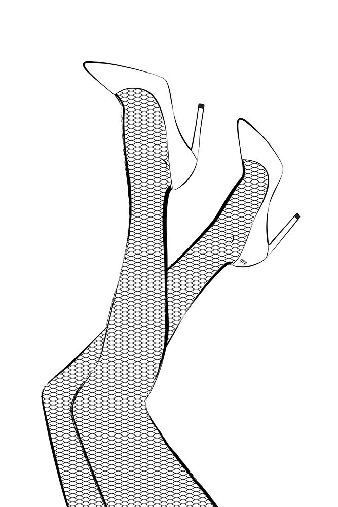 Net Legs art print by Martina for $57.95 CAD