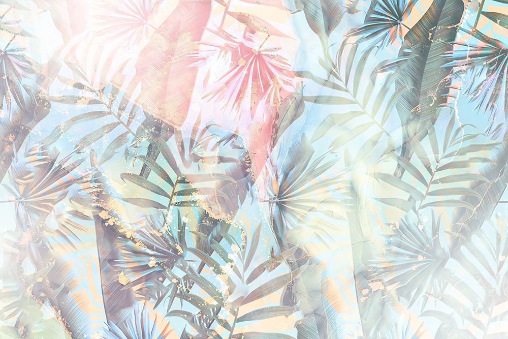 Ombre090floral art print by Rafal Kulik for $57.95 CAD