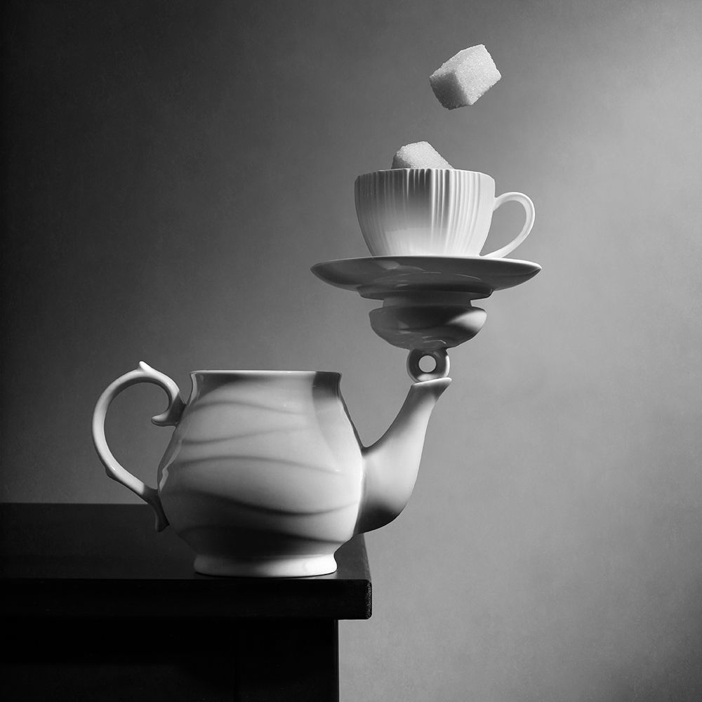 A Cup Of Tea For The Inner Balance. Version 2 art print by Victoria Glinka for $57.95 CAD