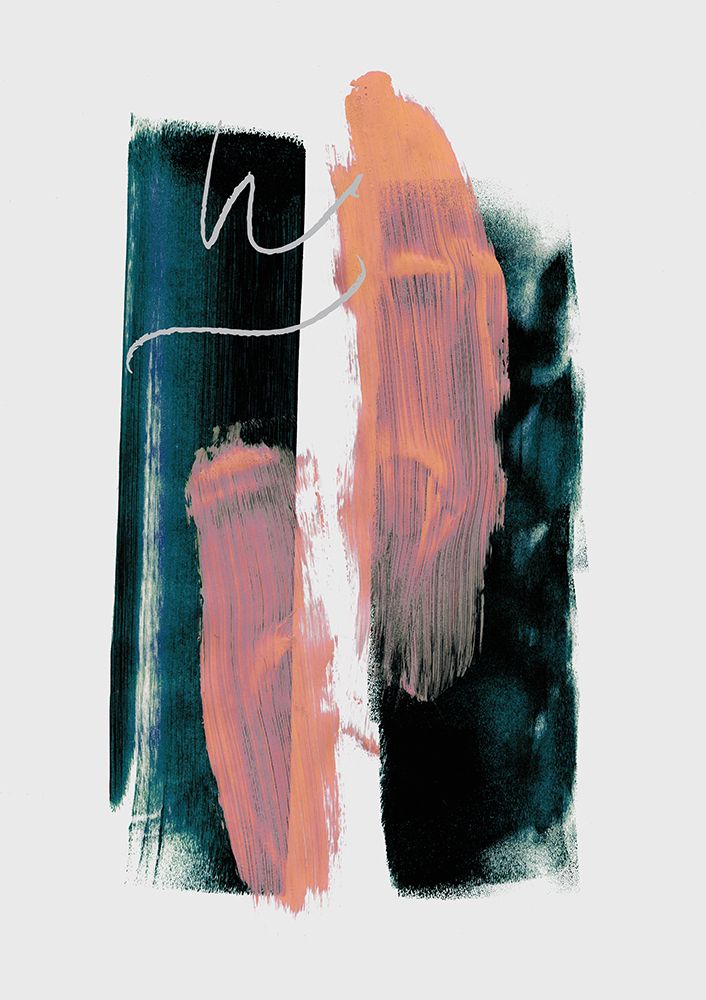 Abstract Brush Strokes 3X A1 art print by Mareike Bohmer for $57.95 CAD