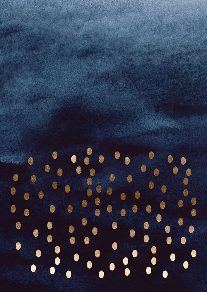 Storm In Sapphire art print by Aureous for $57.95 CAD