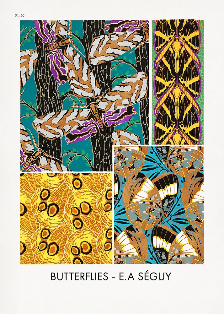 Butterflies 20 art print by Pictufy for $57.95 CAD