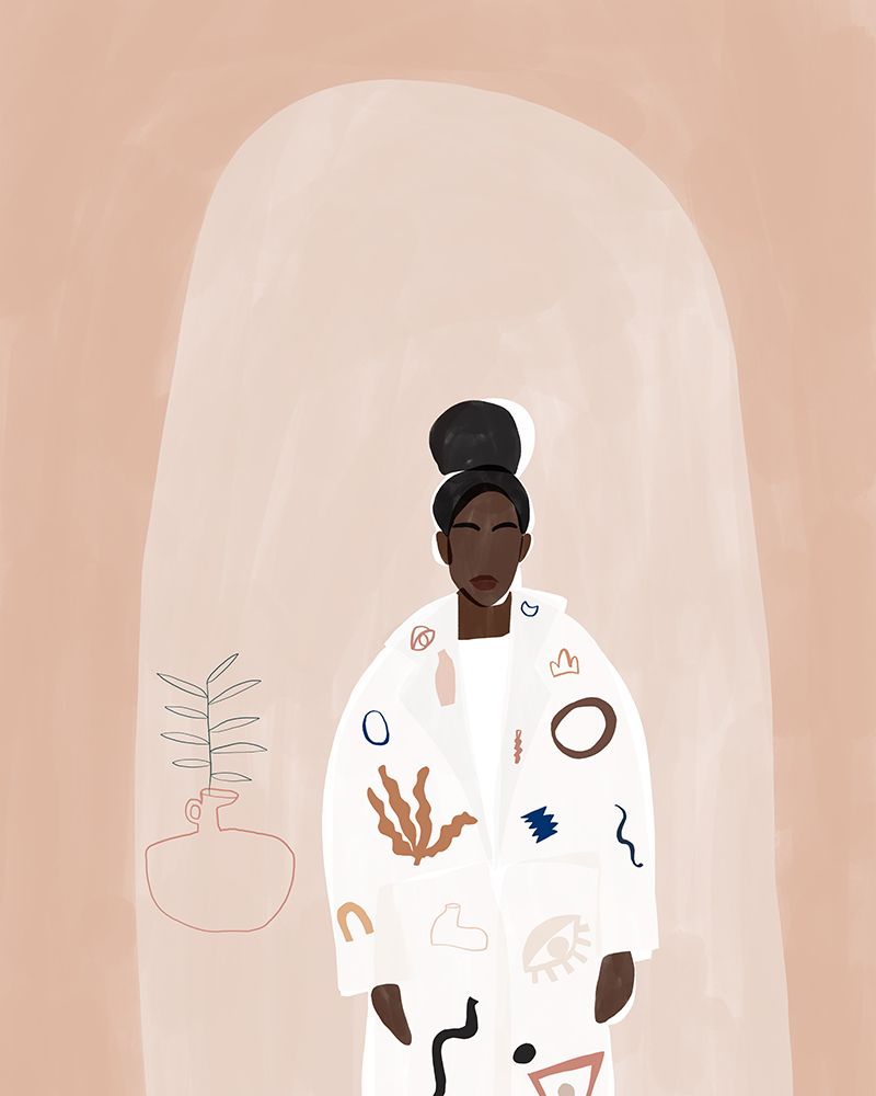 Abstract Jacket art print by Sophie Bek for $57.95 CAD