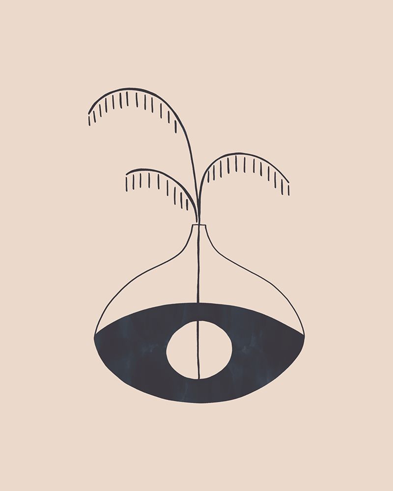 Evil Eye Vase art print by Sophie Bek for $57.95 CAD