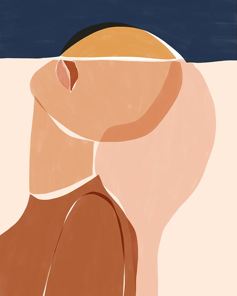 Half Face Half Sun art print by Sophie Bek for $57.95 CAD