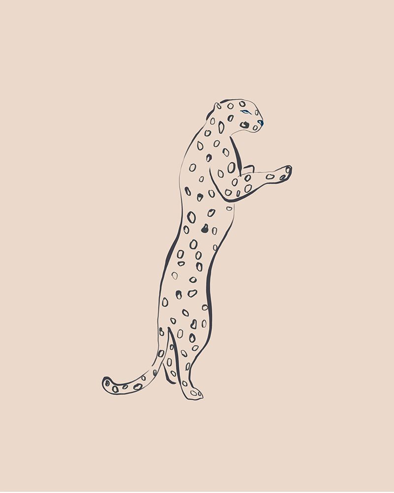 Leopard art print by Sophie Bek for $57.95 CAD