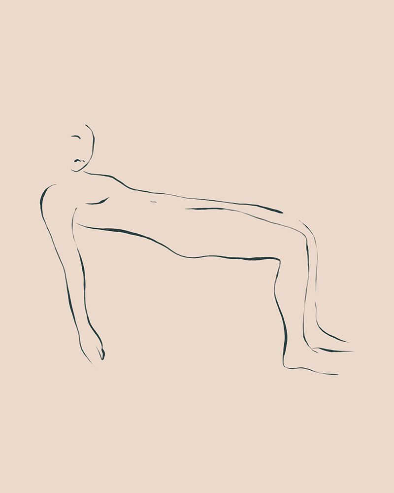 Lying Down art print by Sophie Bek for $57.95 CAD