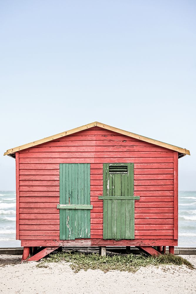 Red Hut art print by Shot by Clint for $57.95 CAD