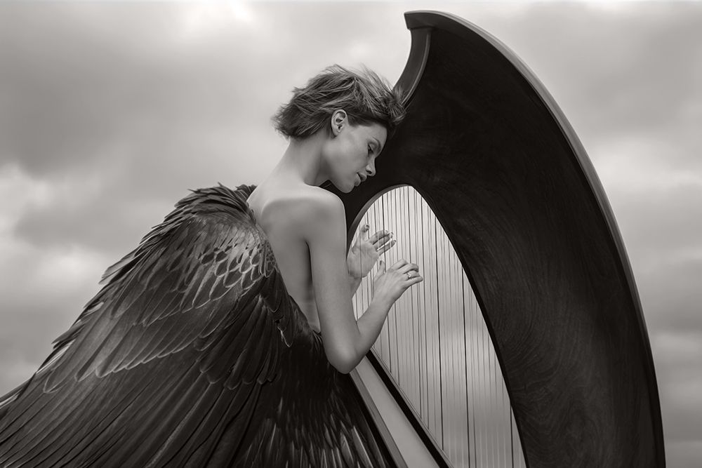 AngelPlay art print by Marcel Egger for $57.95 CAD