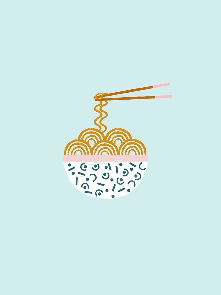 Ramen art print by Aislinn Simmonds for $57.95 CAD