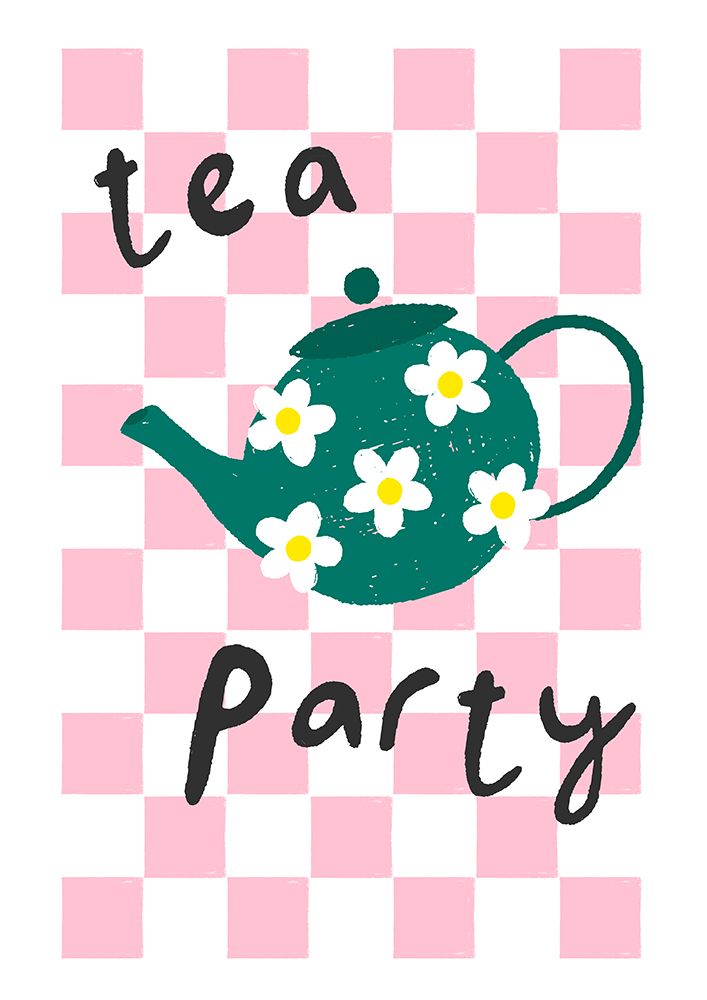 Tea Party art print by Aislinn Simmonds for $57.95 CAD