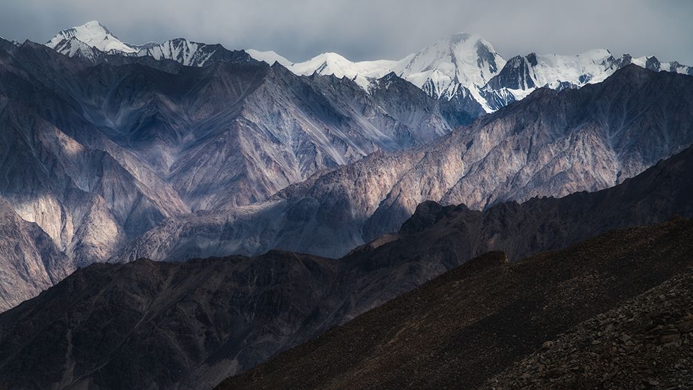 mountains art print by Swapnil for $57.95 CAD