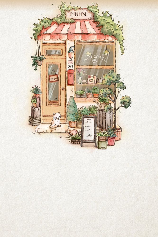 Aesthetic Coffee Shop Home art print by Xuan Thai for $57.95 CAD
