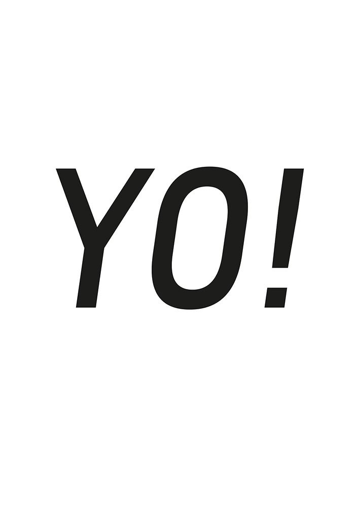 Yo! art print by Saskia Nickles for $57.95 CAD