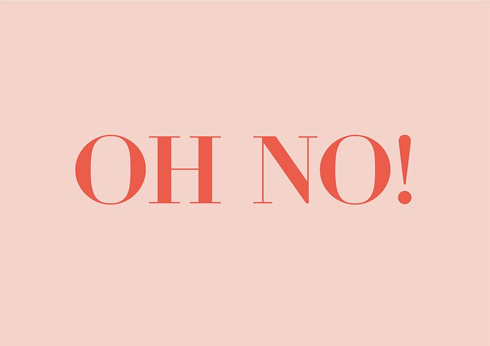 Oh No! art print by Saskia Nickles for $57.95 CAD