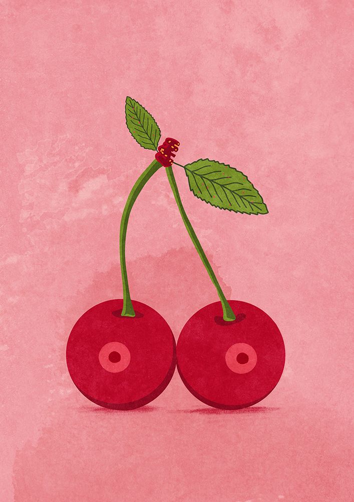 Cerry Boobs art print by Raissa Oltmanns for $57.95 CAD