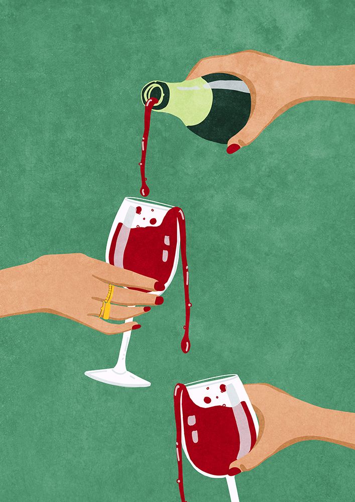 Cheers Girls art print by Raissa Oltmanns for $57.95 CAD