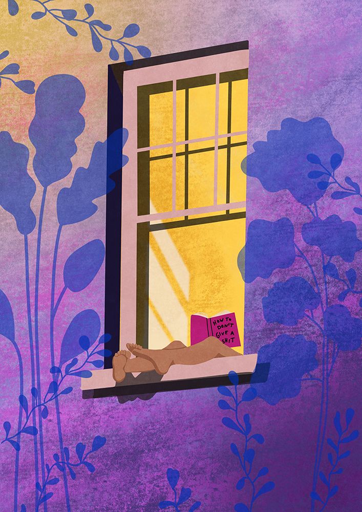 How to dont give a shit art print by Raissa Oltmanns for $57.95 CAD