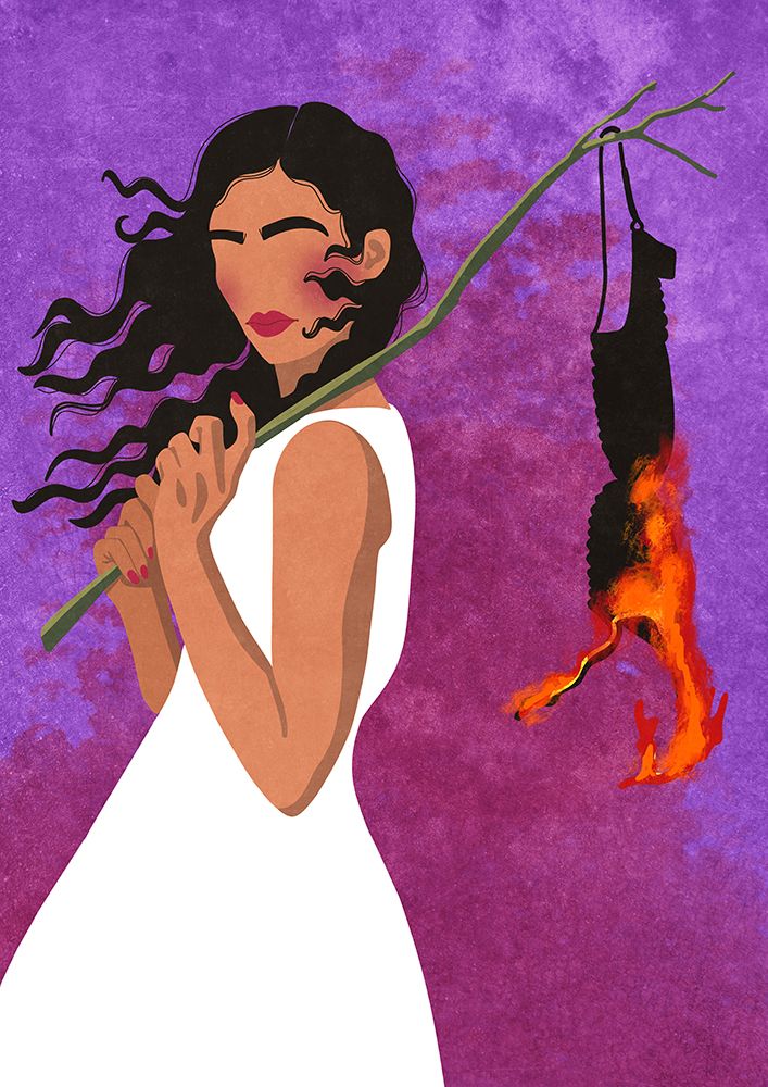 No bra club art print by Raissa Oltmanns for $57.95 CAD