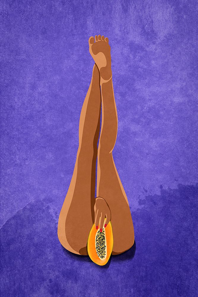 My Papaya art print by Raissa Oltmanns for $57.95 CAD