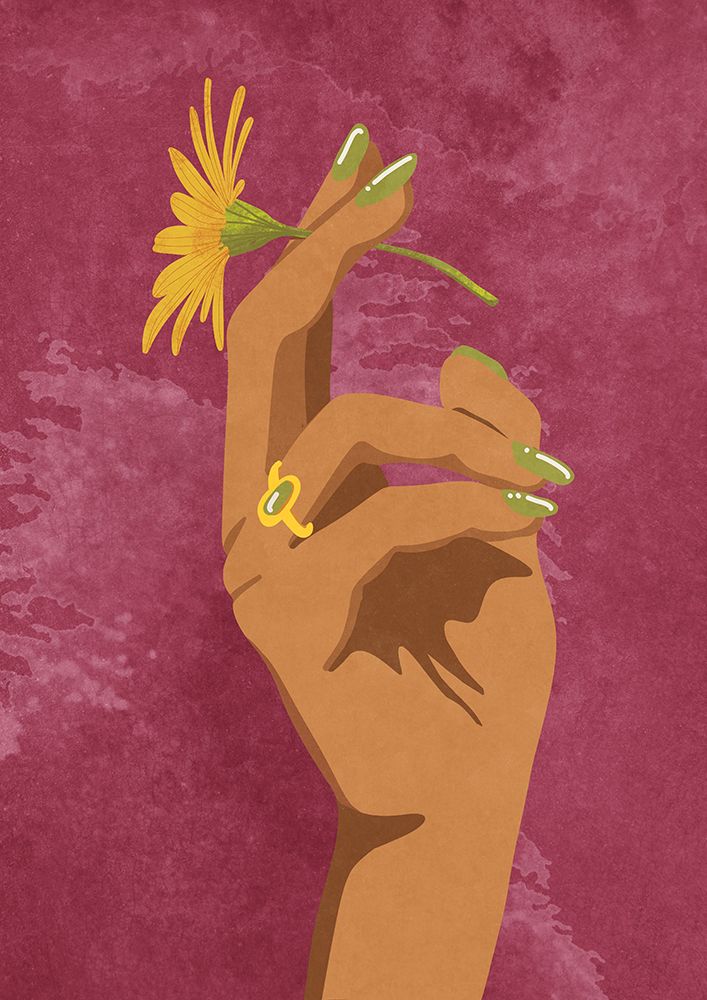 Smoking Flower art print by Raissa Oltmanns for $57.95 CAD