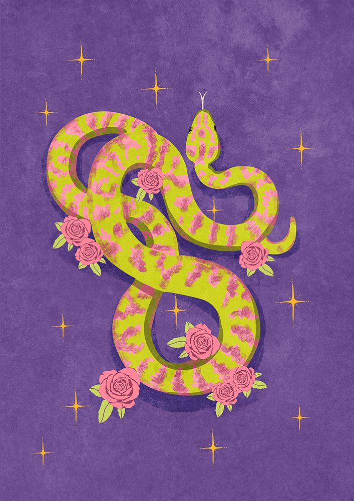 Snake art print by Raissa Oltmanns for $57.95 CAD