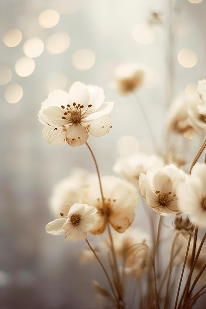 Pastel Flowers No 2 art print by Treechild for $57.95 CAD