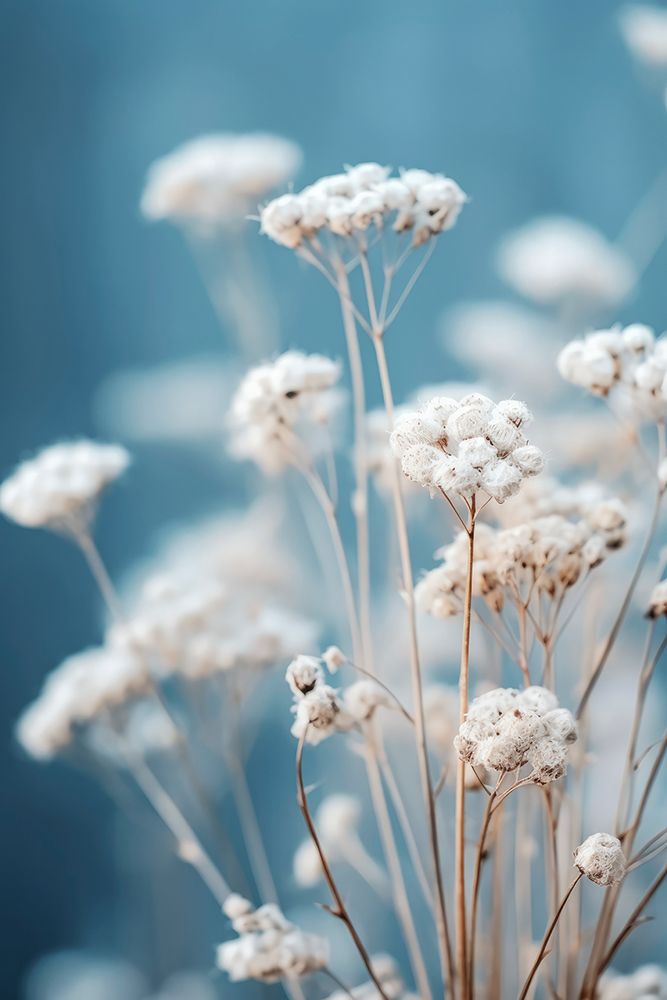 Gentle Blue Mood art print by Treechild for $57.95 CAD