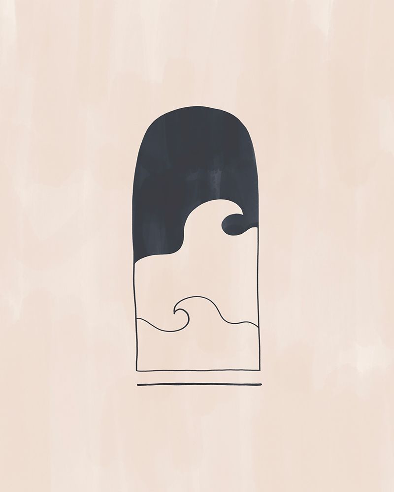 Seascape art print by Ivy Green Illustrations for $57.95 CAD