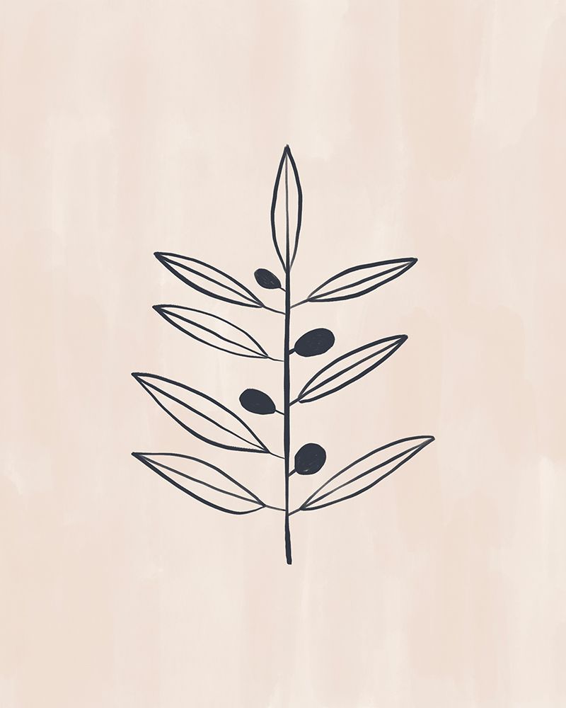 Olive Branche art print by Ivy Green Illustrations for $57.95 CAD