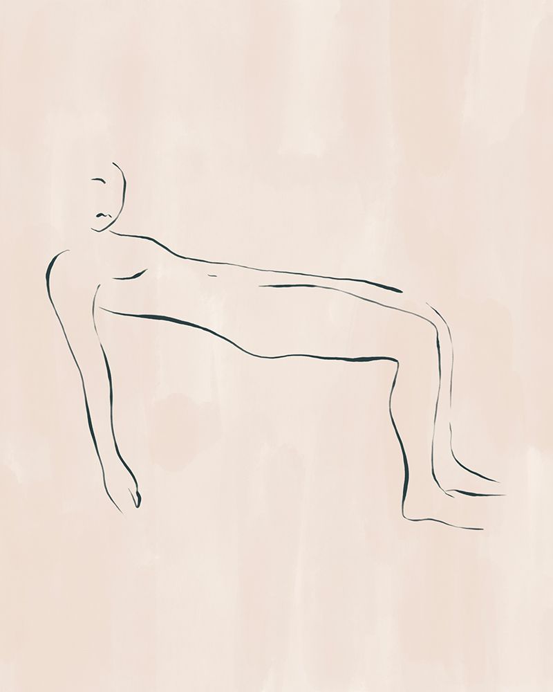 Lying Down art print by Ivy Green Illustrations for $57.95 CAD