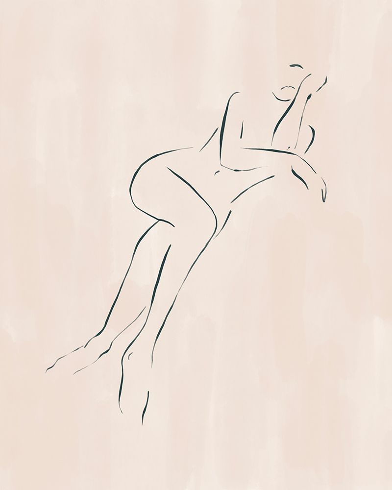 Casual Pose art print by Ivy Green Illustrations for $57.95 CAD