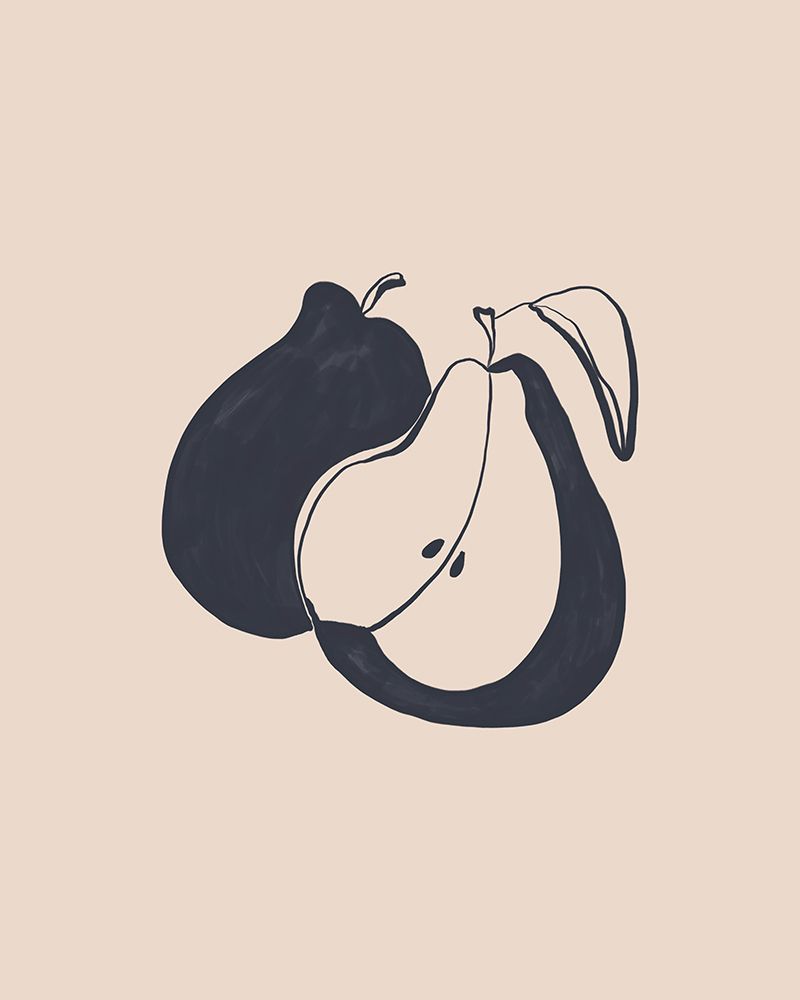 Pears art print by Ivy Green Illustrations for $57.95 CAD